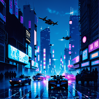 Cyberpunk Style Example